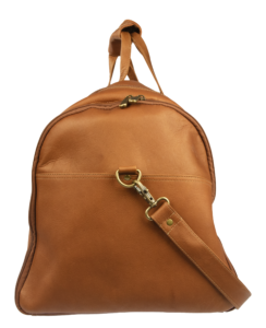 MENDOZA | Leather Duffle Bag With U-Shape Zipper (SLC-202) - Image 5