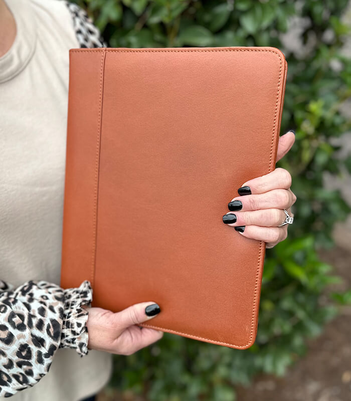 SLC-605-Leather-Portfolio-cover large Leather Portfolio cover