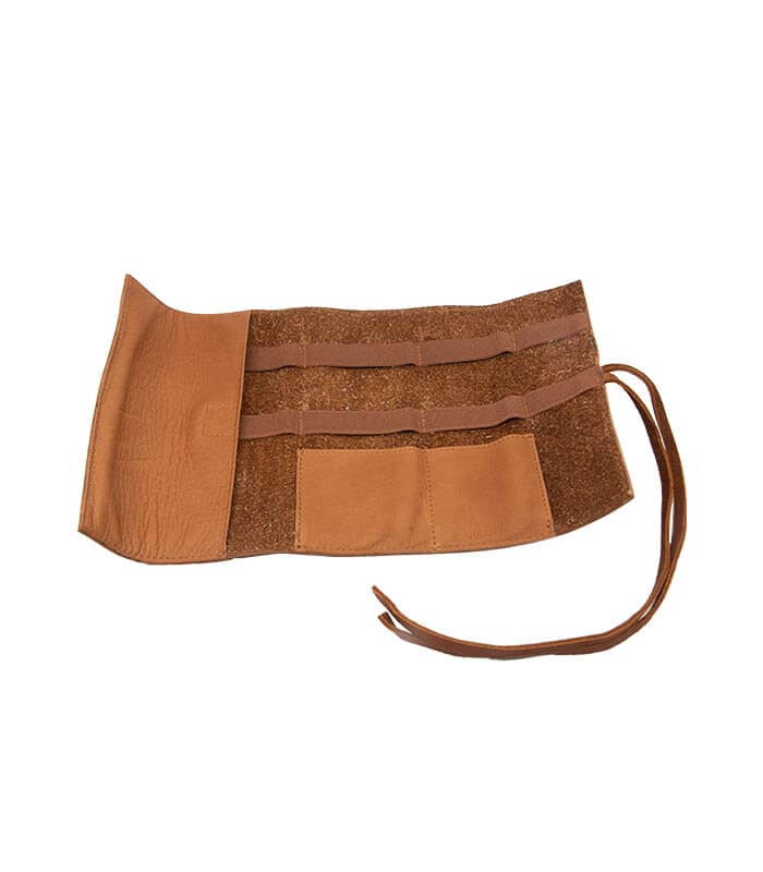 Leather Travel Cable organizer